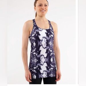 Lululemon Every Yogi Tank Top, Vitasea, Inkblot Deep Indigo, Size 10